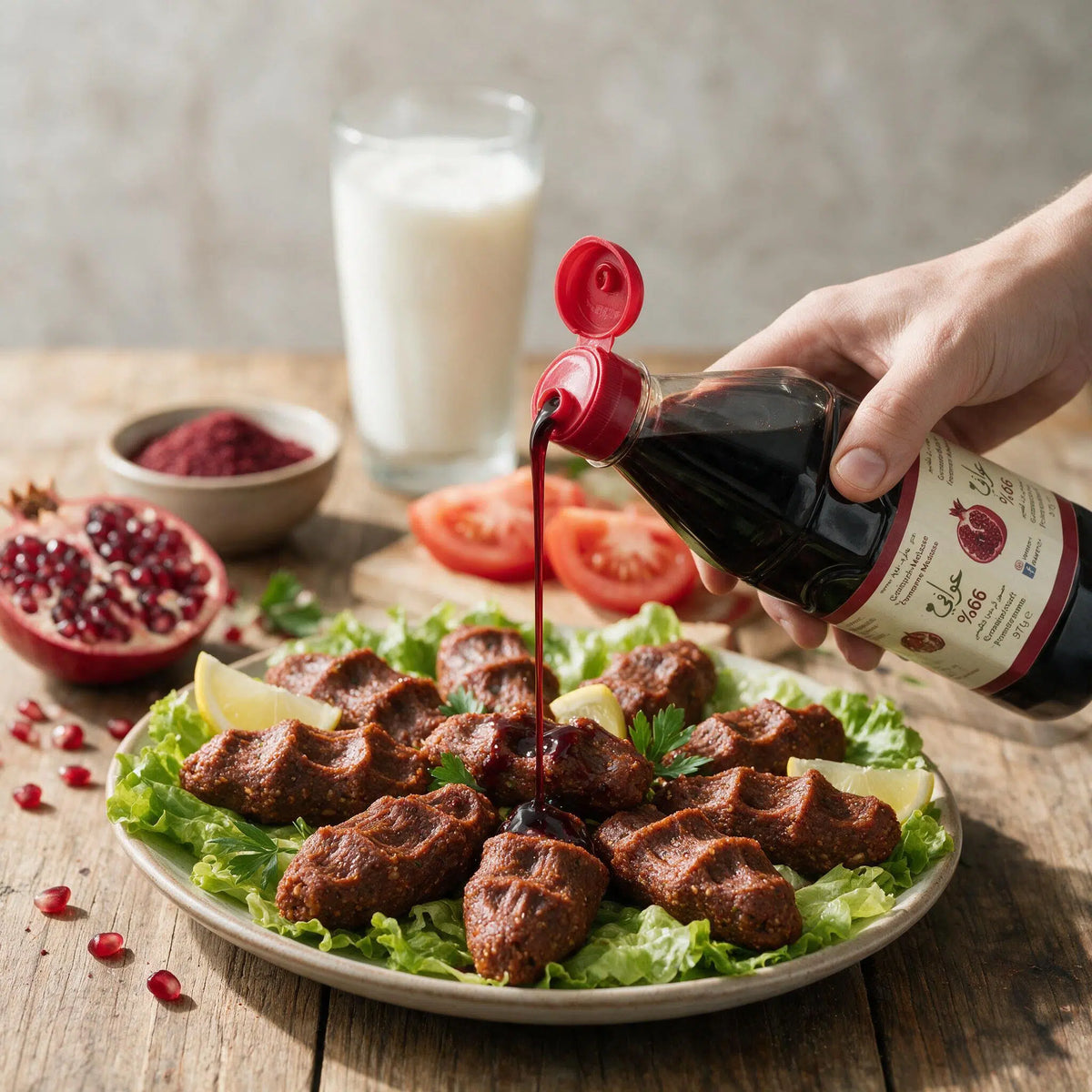 AWAFEY Granatapfelsirup für Cig Kofte