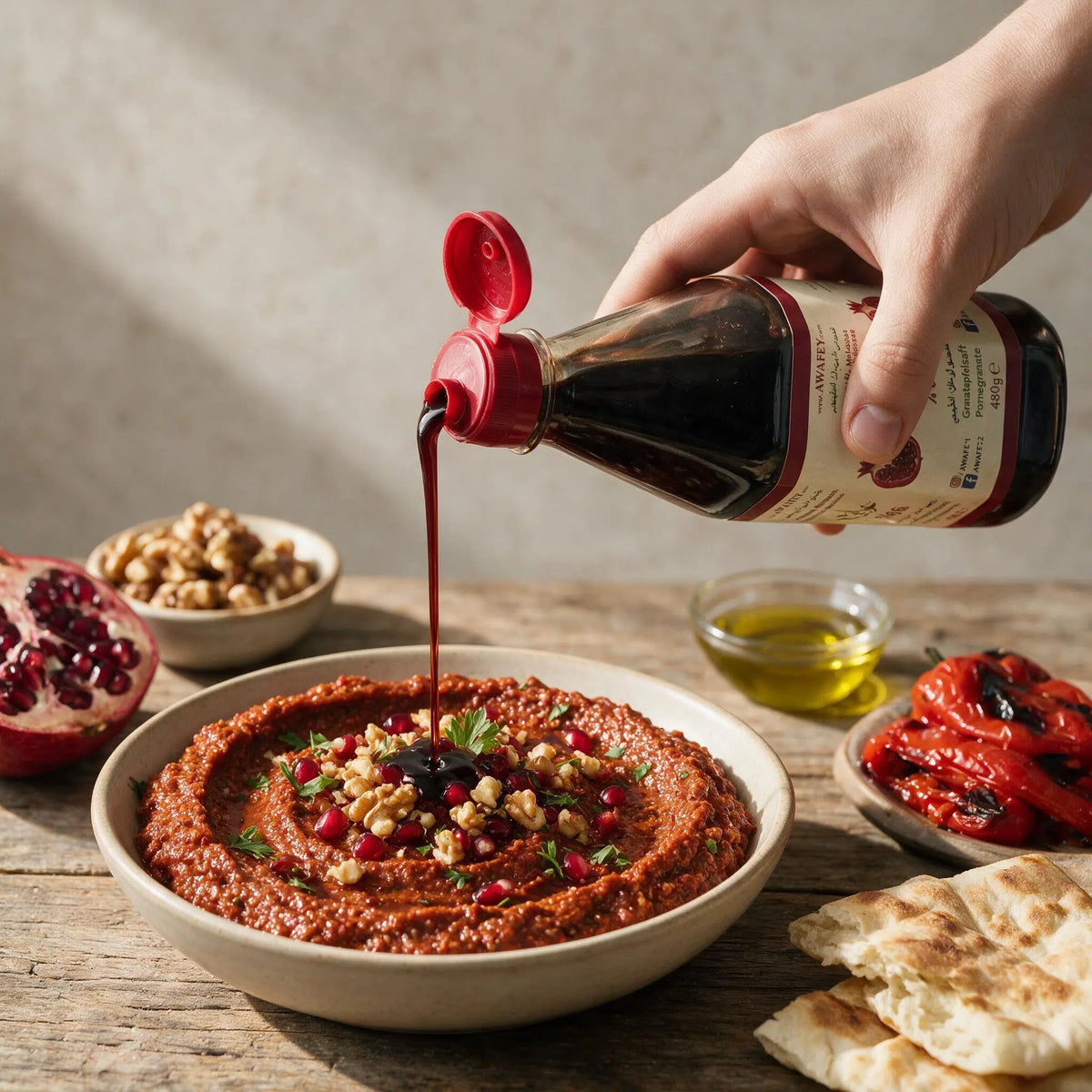 Granatapfelsirup für Muhammara