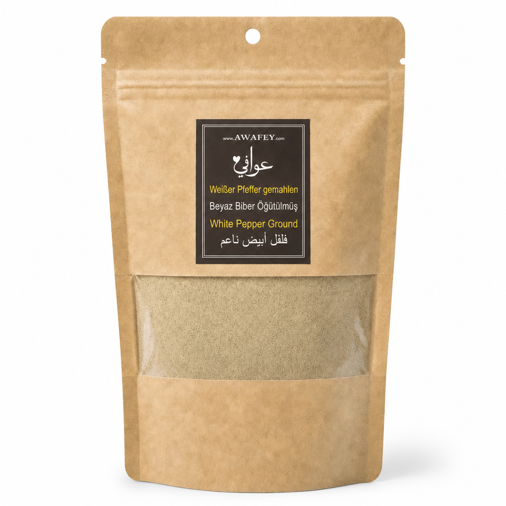 Weißer Pfeffer gemahlen 40g | AWAFEY