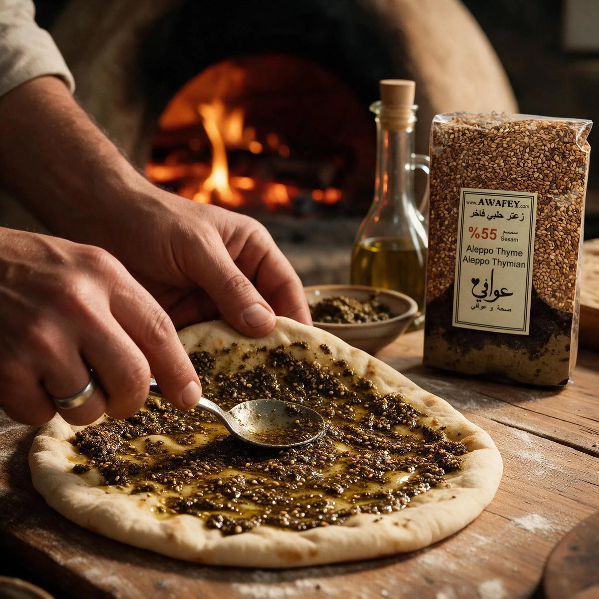 Zaatar Halabi für Manakish